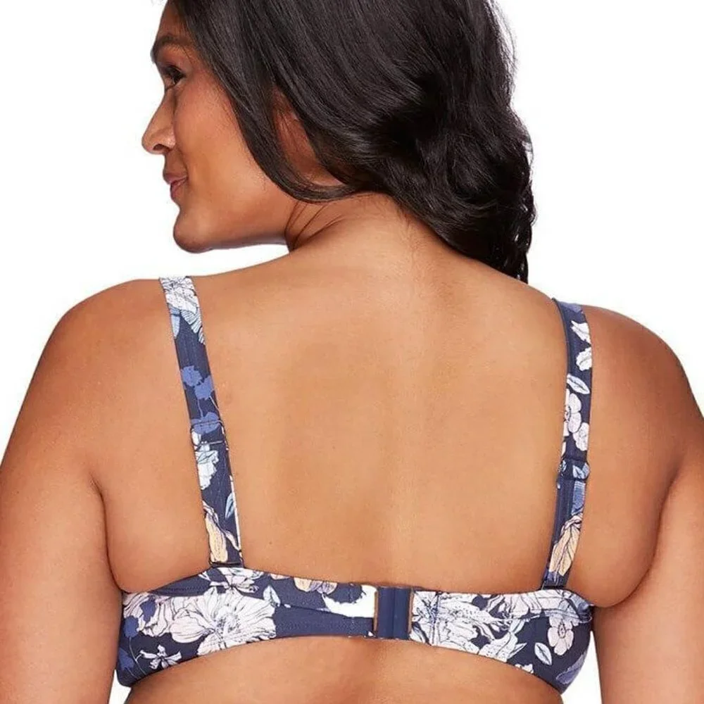 Artesands Botticelli Twist Front Bikini Top Size 18 D/DD Cup Plus Size NWOT